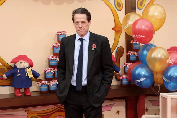 London Förenade Kungariket Nov 2017 Hugh Grant Vid Världspremiären Paddington — Stockfoto