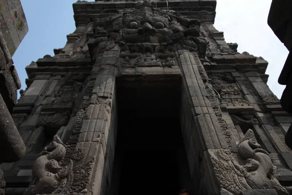 Entrada Del Templo Hindú Prambanan Indonesia —  Fotos de Stock
