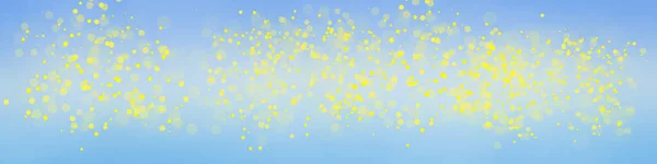 Панорамна Ілюстрація Боке Світла Фоні Синього Кольору — стокове фото