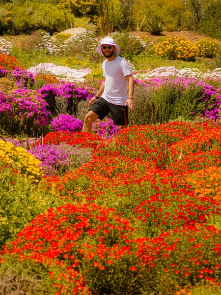 Worces Südafrika Oktober 2020 Besuch Eines Lokalen Botanischen Gartens Frühling — Stockfoto