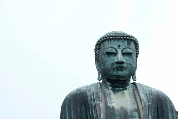 Grande Buddha Kamakura Nel Tempio Kotokuin Kanagawa Giappone — Foto Stock