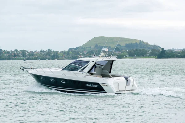 Auckland Nieuw Zealand Okt 2019 Zicht Genesis 320 Europese Motorboot — Stockfoto