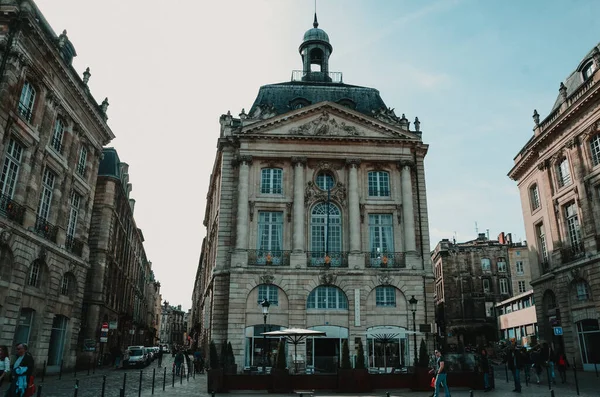 Bordeaux France Oct 2020 Beautiful Landscape Shot Ancient Building Bordeaux — Stock Photo, Image