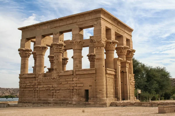 Tempel Van Isis Uit Philae Aswan Egypte — Stockfoto
