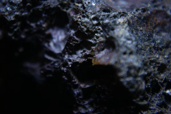 科学的な鉱物標本の閉鎖的なショット — ストック写真