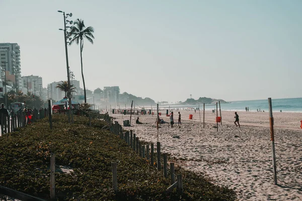 Rio Janeiro Brazil Paź 2020 Zdjęcia Krajobrazowe Plaży Rio Janeiro — Zdjęcie stockowe