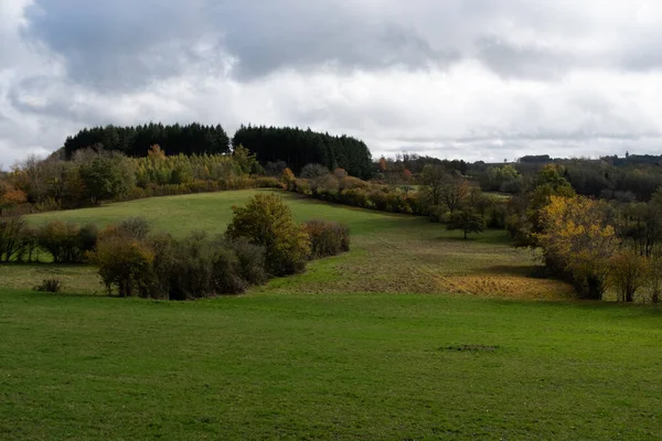 Ett Landskap Den Franska Landsbygden Regionen Morvan — Stockfoto