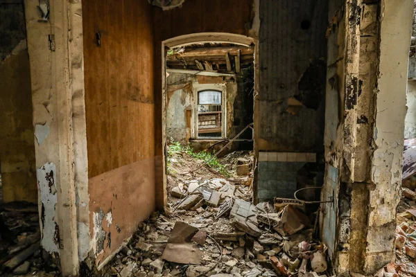 Снимок Разрушенного Дома Гюмри Армения — стоковое фото
