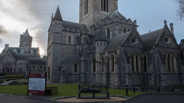 Catedral Iglesia Cristo Histórica Dublín Irlanda —  Fotos de Stock