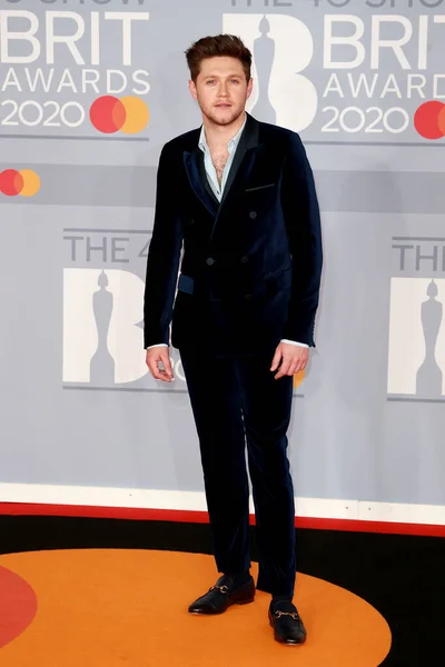 London United Kingdom Feb 2020 Niall Horan Attends Brit Awards — Stock Photo, Image