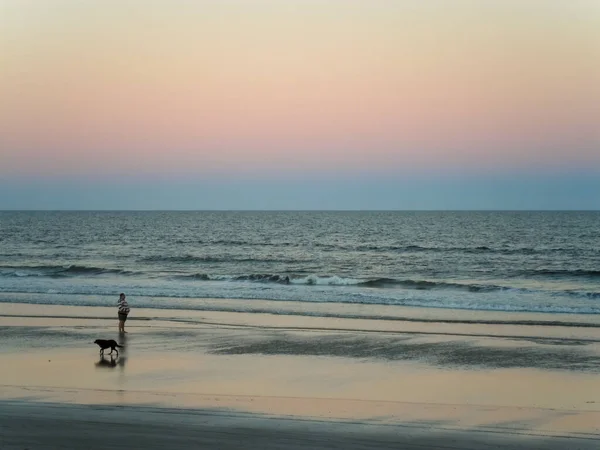 Mar Costa Buenos Aires Argentina Argentina Mar 2013 Calm Autumn — Stock Photo, Image