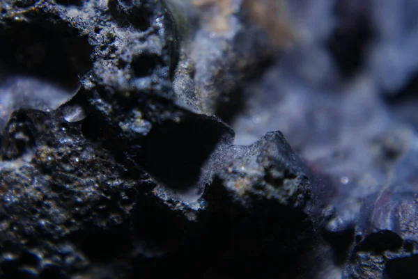 Close Espécimes Minerais Científicos — Fotografia de Stock