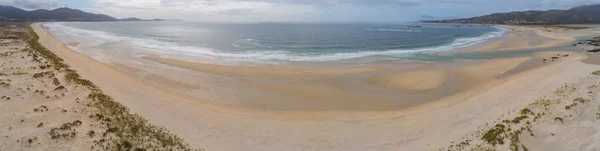 Ein Panoramablick Auf Eine Küste Galicien Spanien — Stockfoto