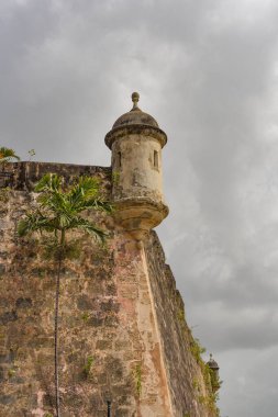 The Castillo San Felipe del Morro, a fortress in Puerto Rico clipart