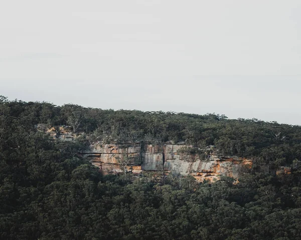 Uma Bela Foto Falésias Costeiras Stanwell Park Austrália — Fotografia de Stock