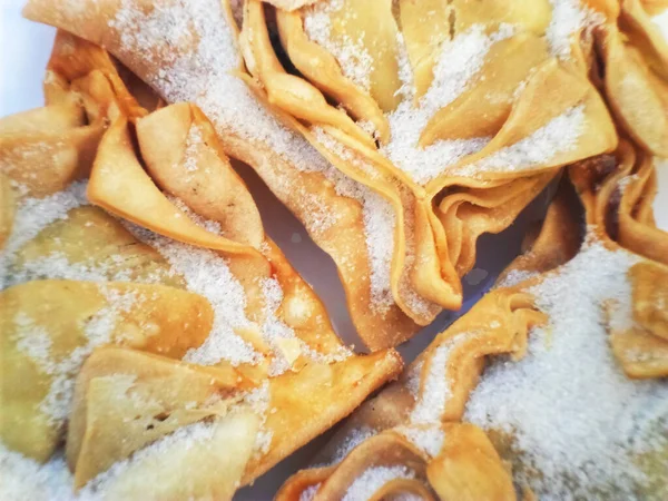 Tradisional Pastelitos Criollos Kue Kering Kreol Spesialisasi Argentine Toko Roti — Stok Foto