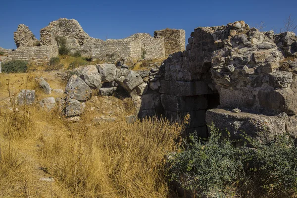 Ruínas Antigas Antiga Cidade Grega Mileto Turquia — Fotografia de Stock
