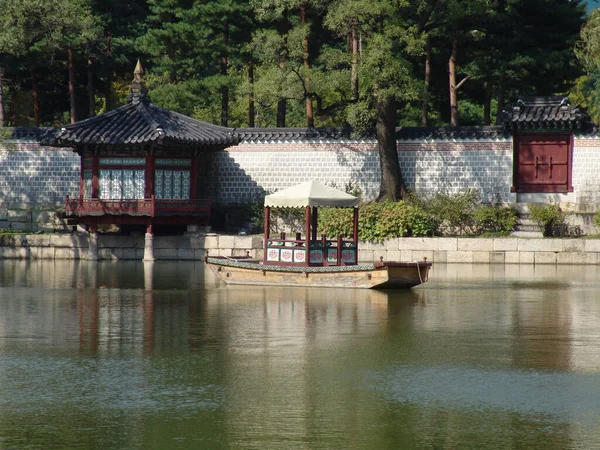 Güney Kore Seul Deki Gyeongbokgung Sarayı — Stok fotoğraf