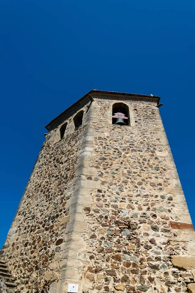 Foto Vertical Campanario Iglesia Norte Portugal —  Fotos de Stock