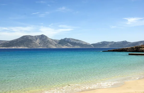 Hermosa Isla Koufonissi Grecia Paisaje Una Playa Idílica Con Vistas — Foto de Stock