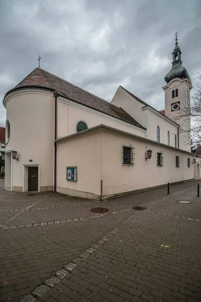Церковь Пуркерсдорфа Нижней Австрии — стоковое фото