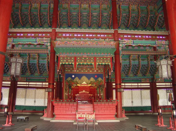 Güney Kore Seul Deki Gyeongbokgung Sarayı — Stok fotoğraf