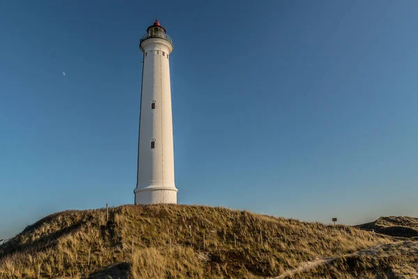 Phare Lyngvig Hvide Sande Danemark — Photo