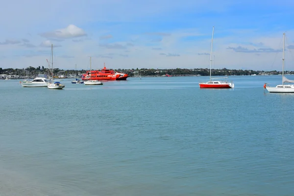 Auckland Nueva Zelanda Nov 2020 Vista Del Ferry Cruzado Sealink —  Fotos de Stock