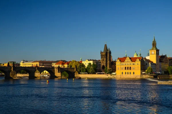 Eine Schöne Aufnahme Der Karlsbrücke Prag Tschechien — Stockfoto