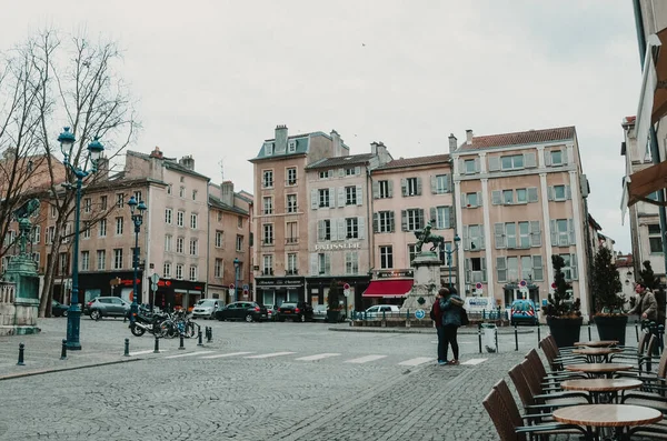 Nancy フランス 2020年11月2日 日中のナンシーの素晴らしい建築現場の美しい風景 — ストック写真