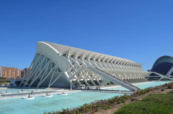 Cidade Das Artes Ciências Valência Espanha — Fotografia de Stock