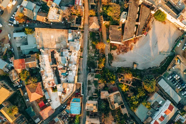 Αεροφωτογραφία Της Πόλης Της Λευκωσίας Στην Κύπρο — Φωτογραφία Αρχείου
