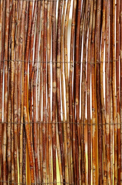Vertikal Närbild Bild Bambu Vägg För Tapet Bakgrund — Stockfoto