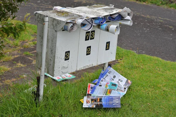 Auckland New Zealand Kasım 2020 Posta Kutusu Görüntüsü — Stok fotoğraf