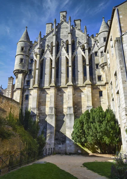 Eski Poitiers Ortaçağ Sarayının Ayrıntıları — Stok fotoğraf