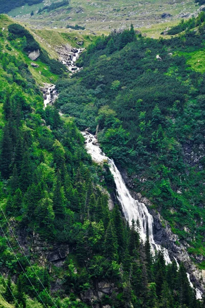 Uma Bela Vista Uma Paisagem Das Montanhas Fagaras Romênia — Fotografia de Stock