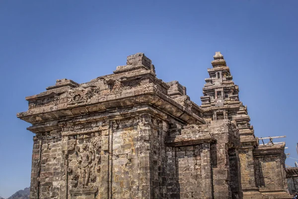Las Ruinas Del Antiguo Templo Piedra Candi Arjuna Java Central —  Fotos de Stock