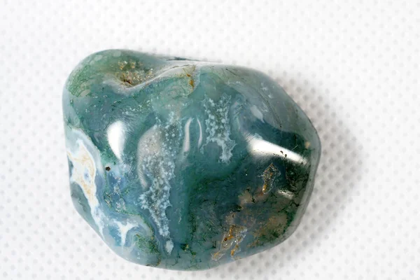 Gros Plan Moss Agate — Photo