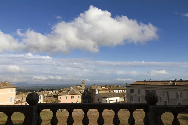 Пятиугольный Особняк Villa Farnese Витербо Северная Лапландия Италия — стоковое фото