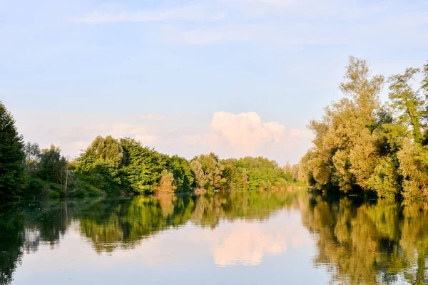 Une Vue Pittoresque Rivière Brenta Dans Nord Italie — Photo