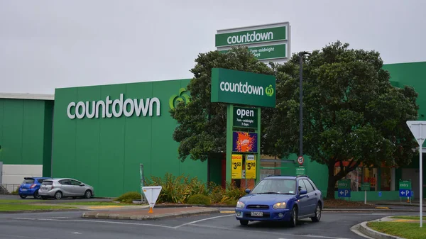 Auckland Nueva Zelanda Nov 2020 Vista Del Supermercado Countdown Botánica — Foto de Stock