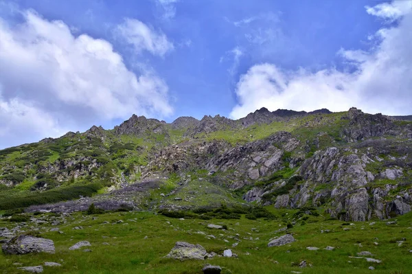 Eine Wunderschöne Landschaft Des Fagaras Gebirges Sommer Rumänien — Stockfoto