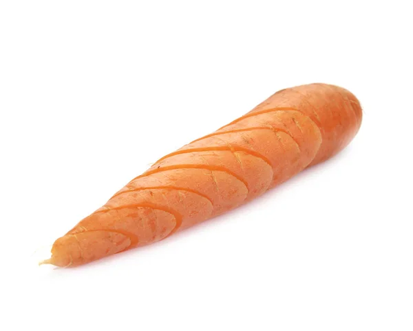 Isolated Shot Sliced Carrot White Background — Stock Photo, Image