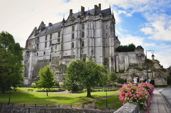 Fransa Daki Chateaudun Kalesi Bahçeleri Nden Güzel Bir Kare — Stok fotoğraf