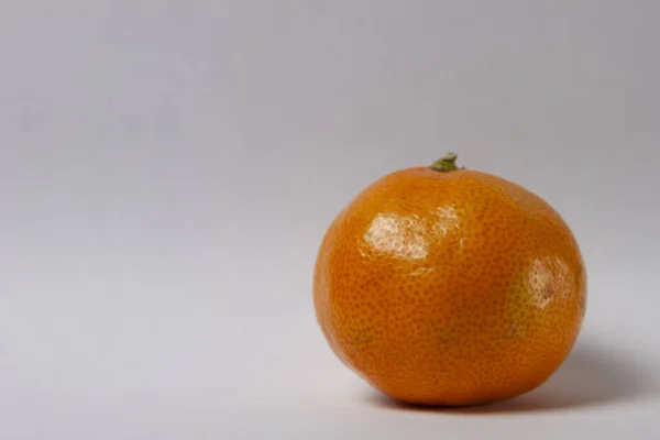 Mandarin White Background — Stock Photo, Image