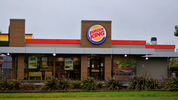 Auckland New Zealand Nov 2020 Вид Ресторан Burger King Ботані — стокове фото