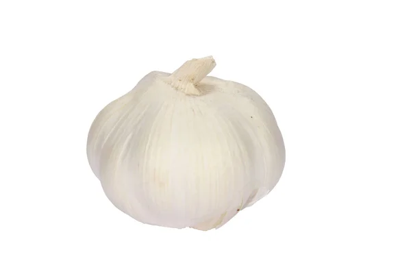 Isolated Shot Garlic White Background — Stock Photo, Image