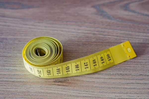 Close Shot Clothing Measuring Tape Stock Photo 1307976076