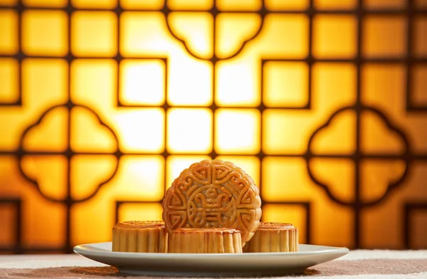 Selektivní Zaostření Záběr Lahodných Cookies Krásném Pozadí — Stock fotografie