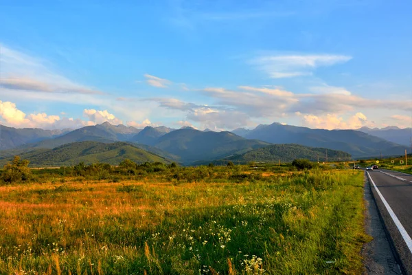 Les Sommets Des Montagnes Fagaras Roumanie — Photo